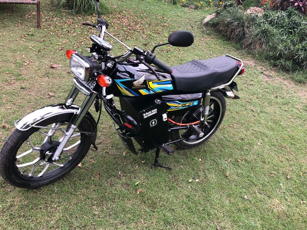 Honda CG125 electric conversion complete build